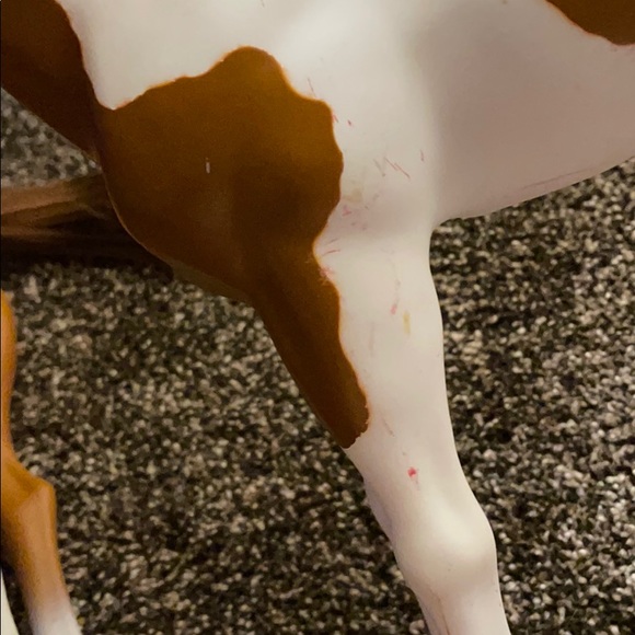 2 Painted Horse Toy Bundle - Picture 5 of 8